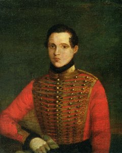 Ritratto del poeta Michail Lermontov, anni 1830